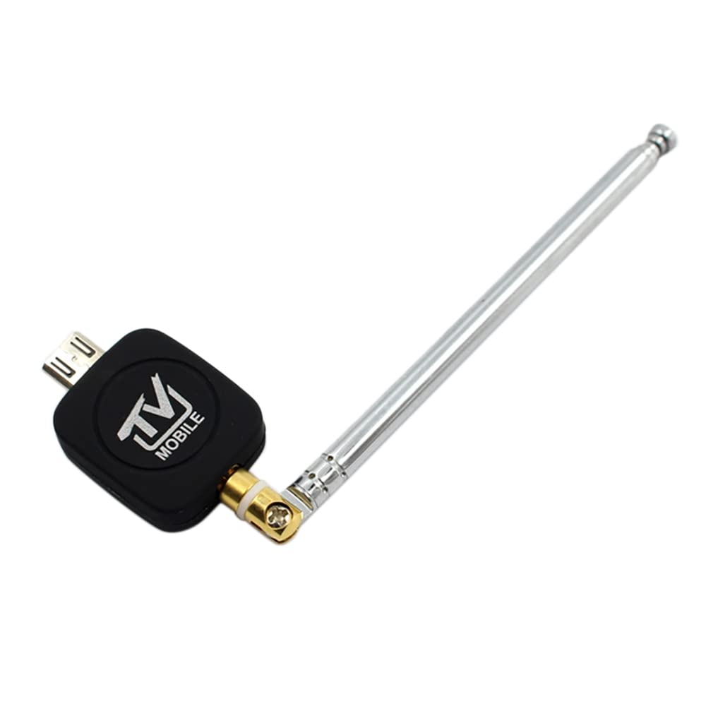 【中古】TAMOSH ミニマイクロ-USB、DVB-T TVチューナーレシーバー、Android用