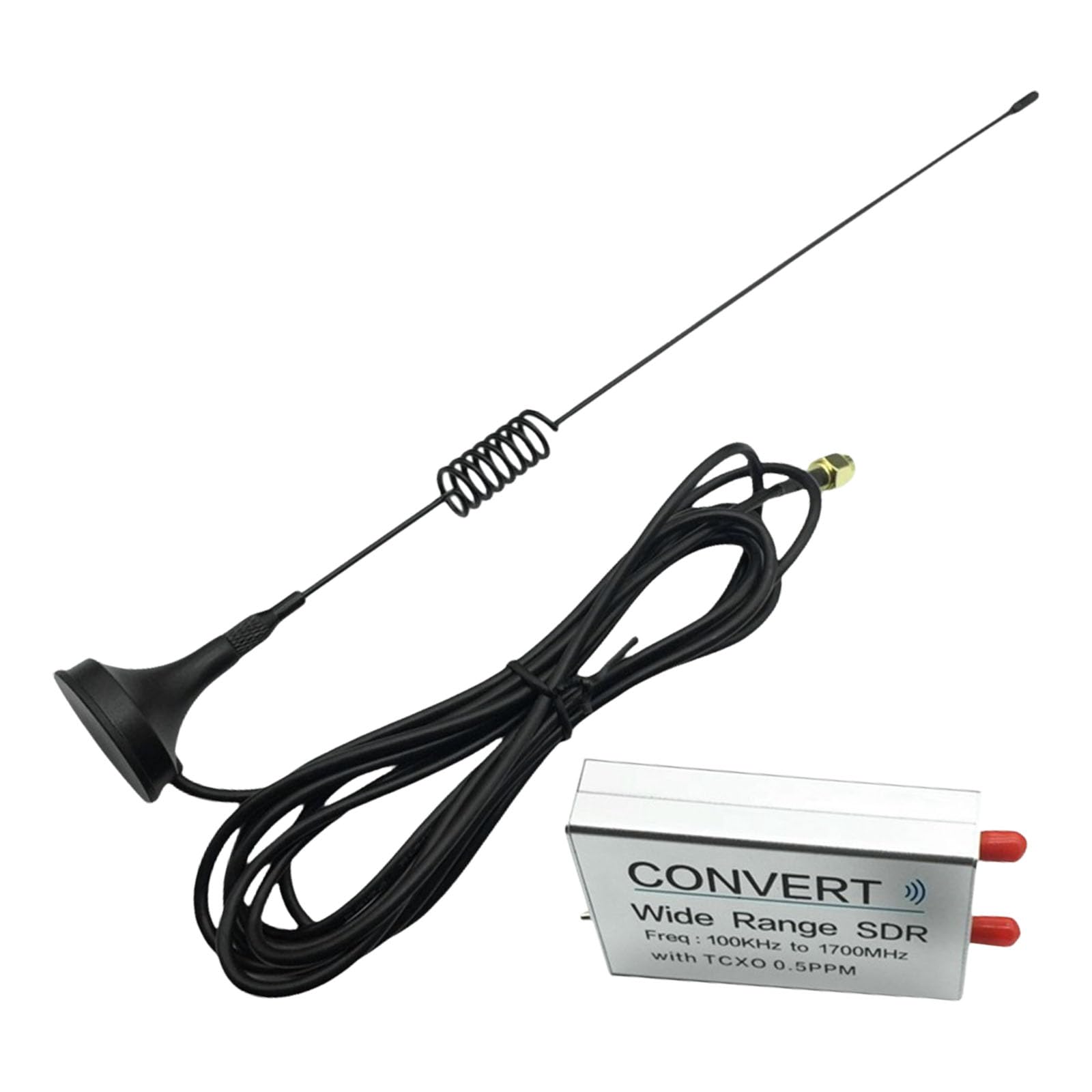 【中古】100kHz-1.7GHzフルバンドチューナースティックUSBレシーバーダブルアンテナ入力USBパワーレシーバー