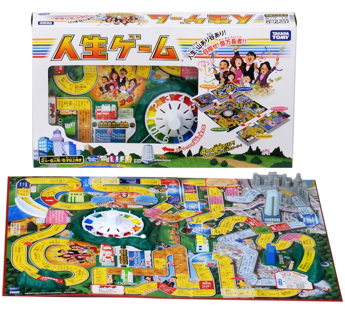 【中古】(非常に良い)タカラトミー(TAKARA TOMY) 人生ゲーム パッケージサイズ: W50 ...