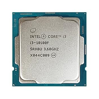 【中古】Intel Core I3-10100F I3 10100F 3.6 GHz 新しい 4 コア 8 スレッド CPU プロセッサー L2 1M L3 6m 65W LGA 1200