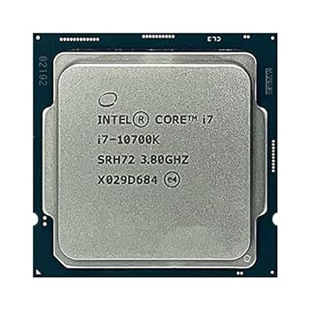 【中古】Intel Core I7-10700K I7 10700K 3.8 GHz 使用 8 コア 16 スレッド CPU プロセッサ L2 2M L3 16M 125W LGA 1200