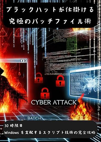 【中古】ブラックハットが仕掛ける究極のバッチファイル術: 30時限目: Windowsを支配するスクリプト技術の完全攻略 (Wizard of Hiro)