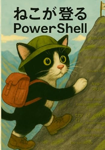 (未使用品)ねこが登るPowerShell