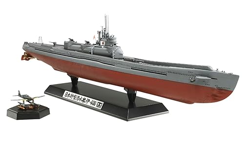 【中古】(未使用品)タミヤ 1／350 艦船シリーズ No.19 日本海軍 特型潜水艦 伊-400 プラモデル 78019