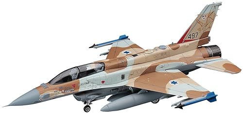 【中古】ハセガワ 1／72 イスラエル空軍 F-16I ファイティング ファルコン プラモデル E34