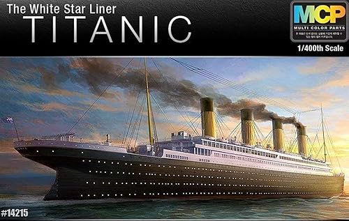 【中古】Academy 1 ／ 400タイタニック号ブランド新しいMCPマルチカラーパーツプラスチックモデルキット# 14215