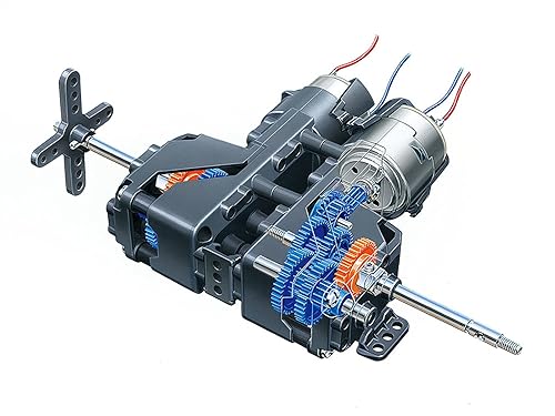 【中古】(非常に良い)タミヤ テクニクラフトシリーズ No.9 5速ツインギヤボックスH...