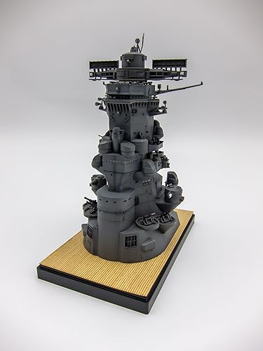 【中古】(非常に良い)1／200 集める装備品シリーズ No.2 EX-4 1／200 戦艦大和 艦橋(純正エッチングパーツ／台座用木甲板シール付き) プラモデル