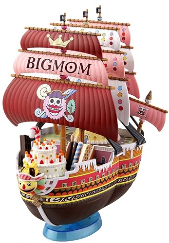 【中古】(非常に良い)ワンピース 偉大なる船(グランドシップ)コレクション クイーン・ママ・シャンテ号 プラモデル