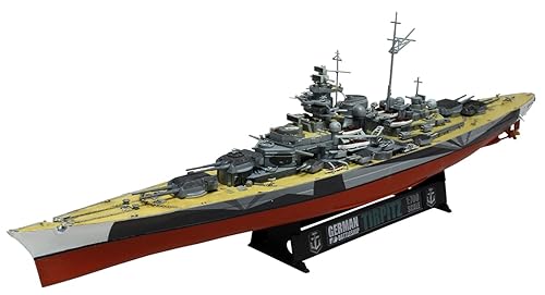 Plastic Model - 【中古】(非常に良い)プラッツ／イタレリ 1／700 World of Warships ドイツ軍 戦艦 ティルピッツ プラモデル WOW49504