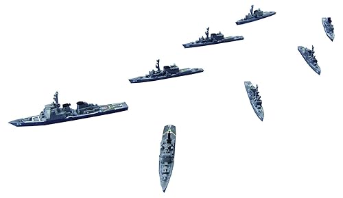 樂天商城 - 【中古】(非常に良い)フジミ模型 1／3000 集める軍艦シリーズ No.37 海上自衛隊第4護衛隊群(1998年) プラモデル 軍艦37