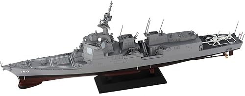 【中古】ピットロード 1／700 スカイウェーブシリーズ 海上自衛隊 護衛艦 DDG-180 はぐろ 旗・旗竿・艦名プレートエッチングパーツ付 プラモデル J96NH (
