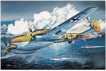 (非常に良い)プラッツ ドイツ空軍Bf110 D-1／R1 Dackeldauch プラモデル CH3207