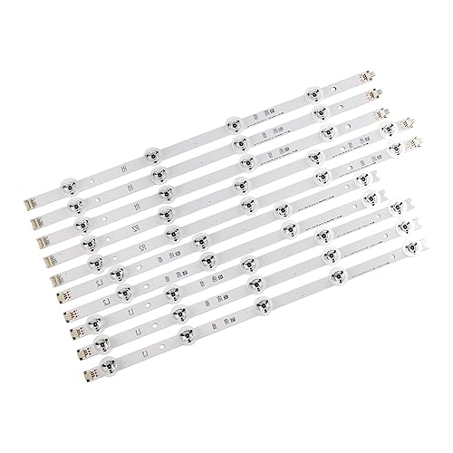 【中古】HCZION Fit For LG 42LA6300 42インチに適合する10個のLEDバックライトストリップ。 V14 DRT R1 L1 R2 L2 6916L-1455A／1456A／1457A／1958A 6916L-