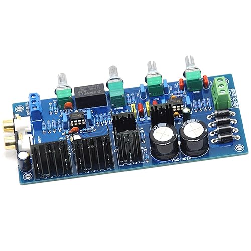 【中古】(非常に良い)NE5532トーンボリュームプリアンプボード25-25-35MM ／クラスA 2×3300UF