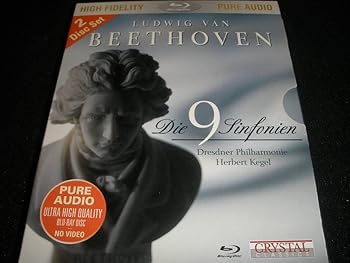 (非常に良い)ブルーレイ ケーゲル ベートーヴェン 交響曲 全集 ドレスデン 1 2 3 4 5 6 7 8 9 合唱 5.1ch Beethoven Complete Symphonies Kegel