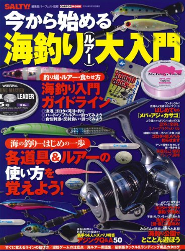 【中古】(非常に良い)今から始める海釣りルアー大入門 (CARTOP MOOK)
