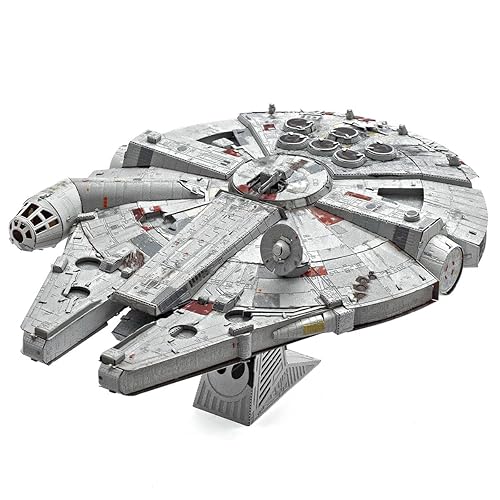 【中古】(非常に良い)Metal Earth プレミアムシリーズ スターウォーズ ミレニアムファルコン カラー 3Dメタルモデルキット 魅力