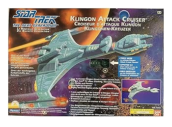 (未使用品)Star Trek The Next Generation Klingon Attack Cruiser