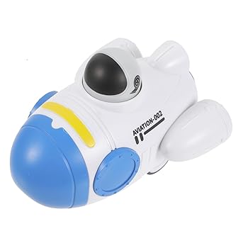 Rakuten - 【中古】(未使用品)TOPPERFUN 飛行機 プル バック 車 模擬ロケット プラスチック ロケット