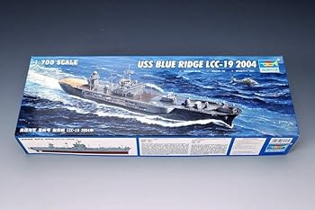 Rakuten - 【中古】(非常に良い)1／700 05717 USSブルーリッジ LCC-19 2004年製ボート プラモデルキット