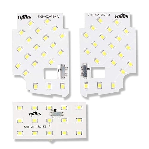 【中古】(非常に良い)YOURS(ユアーズ) マツダ 新型デミオ (H26.9〜) DJ3AS 3FS 5AS 5FS 専用 LED ルームランプセット SMDタイプ ※13Cグレード除く カスタム パーツ