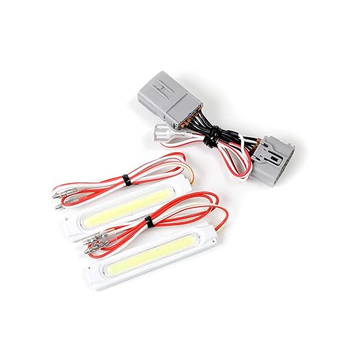 【中古】(非常に良い)YOURS(ユアーズ). プリウス 60系 専用 LED バンパー内 イルミネーション [ホワイト] 60 PRIUS カスタム パーツ アクセサリー ドレスアップ トヨ