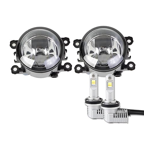 【中古】(非常に良い)YOURS(ユアーズ) ダイハツ スズキ 三菱 スバル 専用 フォグランプユニット + LEDバルブ [6000LM 2色切替 LED] セット y601-023suzuki-2color [2]