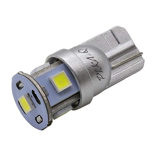 【中古】(未使用品)ピカキュウ トヨタ コペン GRスポーツ［LA400A］対応 LED ライセンスランプ T10 5連 140lm ホワイト 日亜3030 6500K LEDウエッジバルブ 日亜化学