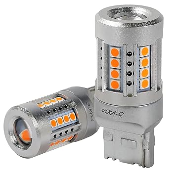 樂天商城 - 【中古】(非常に良い)ピカキュウ トヨタ プリウス [ZVW50後期]対応 リアウインカー T20シングル LED MAGNUM 600ルーメン アンバー 2個 ピンチ部違い対応 62018 11-I-1