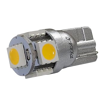 【中古】(非常に良い)ピカキュウ トヨタ コペン GRスポーツ［LA400A］対応 ライセンスランプ LED T10 5連 ウォームホワイト 1個 20242
