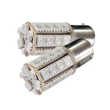 【中古】(未使用品)ピカキュウ ノート E12 Fウィンカーランプ LED [BAU15s] S25S 30連 口金球 アンバー 2個 20904