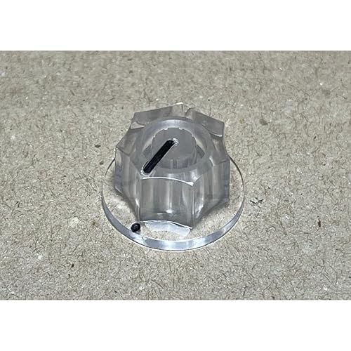 其它 - 【中古】ヘプタゴンスタイルノブ Medium プッシュイン (Clear)