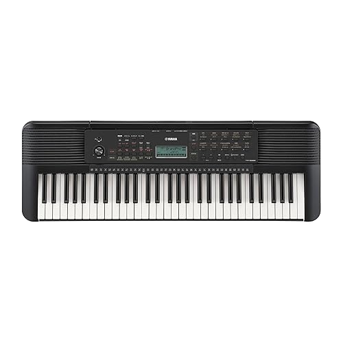 【中古】ヤマハ(YAMAHA) キーボード PSR-E283 61鍵盤 410音色 自動伴奏 レッスン機能 クイズモード 簡単操作 初心者【メーカー名】【メーカー型番】【ブランド名】ヤマハ(YAMAHA) ポータブル・アレンジャーキーボード 【商品説明】ヤマハ(YAMAHA) キーボード PSR-E283 61鍵盤 410音色 自動伴奏 レッスン機能 クイズモード 簡単操作 初心者多彩な410音色、演奏を豪華に演出する自動伴奏150スタイル音当てクイズやメモリー（フレーズ）クイズなどクイズモードの充実で楽しみながら音楽体験可能好評のSFX（効果音）をさらに充実リズム感を養う新レッスン機能「リズムスタディ搭載より見やすくわかりやすいパネル表示初期不良に関する返品 商品到着から7日間以内に初期不良が発生した場合のみ、返品をお受けいたします。 お客様都合のキャンセル・返品 イメージと異なる、必要でなくなった等の理由によるキャンセル・返品は一切お受けしておりません。 付属品に関する確認 中古品は基本的に説明書、外箱、ドライバーインストール用CD-ROMは付属しておりません。 特にレンタル落ちの商品には、収納BOXや特典類など一切の付属品がないことをご理解ください。 また、商品名に「限定」や「保証」と記載があっても、特典や保証、ダウンロードコードは含まれておりません。 掲載内容と付属品が異なる場合、受注前に内容確認のメールをお送りいたします。 商品画像について 掲載されている写真は代表画像です。実際の商品とは異なる場合がありますので、予めご了承ください。 中古品の状態 中古品はキズや汚れがある場合がありますので、その点をご理解いただける方のみご購入ください。 在庫状況について 他のモールでも販売しているため、ご注文のタイミングによっては商品がご用意できない場合があります。 その場合、キャンセルのご連絡をさせていただきます。 上記ご理解の上、お買い求めいただけますようお願い申し上げます。 ご注文からお届けまで1．ご注文　　ご注文は24時間受け付けております 2．注文確認ご注文後、注文確認メールを送信します 3．在庫確認　多モールでも併売の為、在庫切れの場合はご連絡させて頂きます。　 ※中古品は受注後に、再メンテナンス、梱包しますのでお届けまで4〜10営業日程度とお考え下さい。 4．入金確認　前払い決済をご選択の場合、ご入金確認後に商品確保・配送手配を致します。 5．出荷 　配送準備が整い次第、出荷致します。配送業者、追跡番号等の詳細をメール送信致します。 6．到着　出荷後、1〜3日後に商品が到着します。 　※離島、北海道、九州、沖縄は遅れる場合がございます。予めご了承下さい。【ご注意】中古品につき、説明文に「特典あり」の記載があっても、特典は付属しません。ご了承ください。