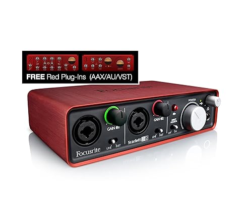 【中古】(未使用品)Focusrite Scarlett 2i2 オーディオインターフェイス【メーカー名】【メーカー型番】【ブランド名】Focusrite オーディオインターフェイス 【商品説明】Focusrite Scarlett 2i2 オーディオインターフェイスオーディオキャプチャーバンドル：無初期不良に関する返品 商品到着から7日間以内に初期不良が発生した場合のみ、返品をお受けいたします。 お客様都合のキャンセル・返品 イメージと異なる、必要でなくなった等の理由によるキャンセル・返品は一切お受けしておりません。 商品画像について 掲載されている写真は代表画像です。実際の商品とは異なる場合がありますので、予めご了承ください。 在庫状況について 他のモールでも販売しているため、ご注文のタイミングによっては商品がご用意できない場合があります。 その場合、キャンセルのご連絡をさせていただきます。 上記ご理解の上、お買い求めいただけますようお願い申し上げます。 ご注文からお届けまで1．ご注文　　ご注文は24時間受け付けております 2．注文確認ご注文後、注文確認メールを送信します 3．在庫確認　多モールでも併売の為、在庫切れの場合はご連絡させて頂きます。　 ※中古品は受注後に、再メンテナンス、梱包しますのでお届けまで4〜10営業日程度とお考え下さい。 4．入金確認　前払い決済をご選択の場合、ご入金確認後に商品確保・配送手配を致します。 5．出荷 　配送準備が整い次第、出荷致します。配送業者、追跡番号等の詳細をメール送信致します。 6．到着　出荷後、1〜3日後に商品が到着します。 　※離島、北海道、九州、沖縄は遅れる場合がございます。予めご了承下さい。【ご注意】中古品につき、説明文に「特典あり」の記載があっても、特典は付属しません。ご了承ください。