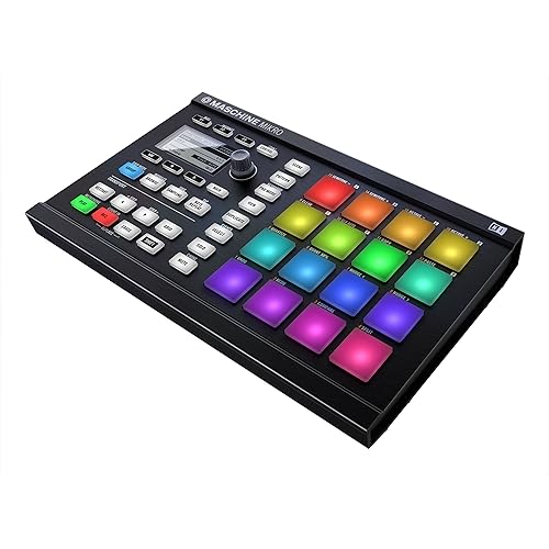 【中古】(非常に良い)Native Instruments グルーヴ制作システム MASCHINE Mikro MK2 Black