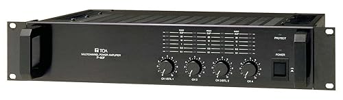 【中古】(未使用品)TOA パワーアンプ(60WX4ch) P-60F