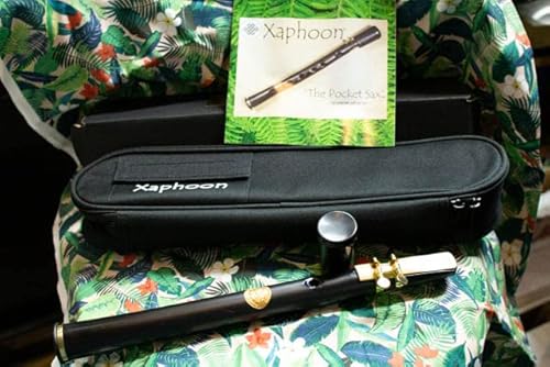 【中古】(非常に良い)Xaphoon POCKET SAX ザフーンポケットサックス ケースセット【国内正規品】 (Black)