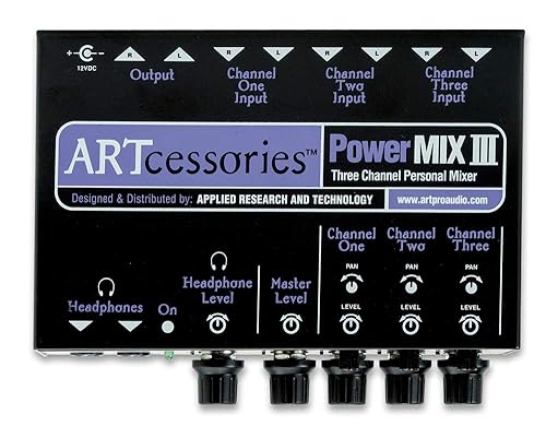 Musical Instruments - 【中古】ART (エーアールティー) パーソナルミキサー PowerMIX III 3chパーソナルステレオミキサー