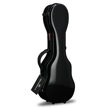 【中古】(非常に良い)Crossrock ソプラノウクレレケース｜100％ファイバーグラス製ハードシェル ブランドラッチ TSAロック アクセサリー収納 着脱式ストラップ付き ブ
