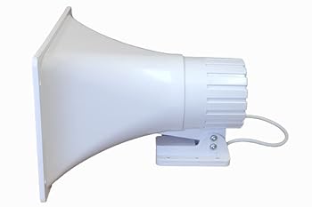 【中古】(非常に良い)Nippon America パワーホーン ホワイト 8オーム 100W アウトドア TC-55