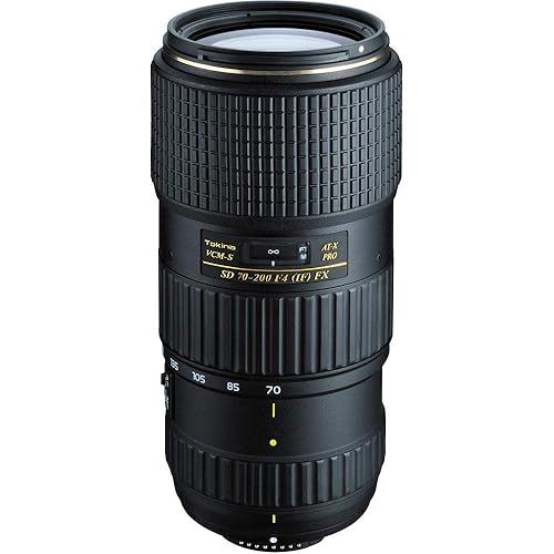 Mamiya - 【中古】(非常に良い)Tokina 望遠ズームレンズ AT-X 70-200mm F4 PRO FX VCM-S ニコン用 フルサイズ対応 216569