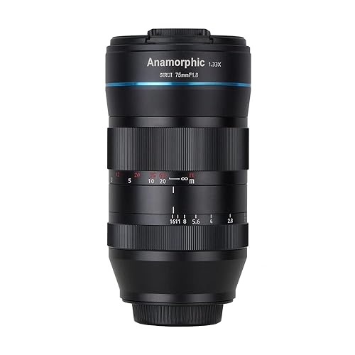 Rakuten - 【中古】(未使用品)SIRUI 75mm アナモルフィックレンズ F1.8 1.33X APS-C (E マウント)