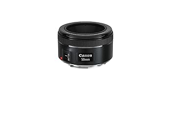 【中古】(非常に良い)Canon 単焦点レンズ EF50mm F1.8 STM フルサイズ対応 EF5018STM