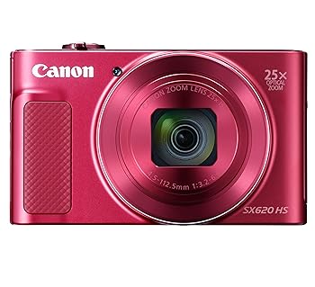 【中古】(非常に良い)Canon コンパクトデジタルカメラ PowerShot SX620 HS レッド 光学25倍ズーム/Wi-Fi対応 PSSX620HSRE