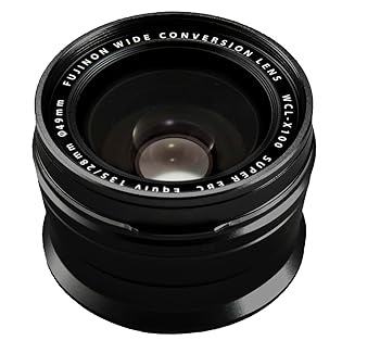 Photo Storage - 【中古】(非常に良い)富士フイルム(FUJIFILM) X100用ワイドコンバージョンレンズ ブラック WCL-X100B II