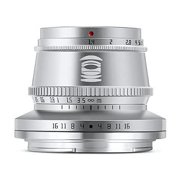 【中古】(非常に良い)TTArtisan 35mm f/1.4 Lマウント MF 単焦点レンズ APS-C (国内正規品・メーカー2年保証付) ライカL互換品 マニュアルフォーカス ミラーレスカメ