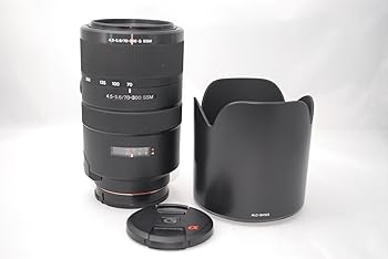 【中古】(非常に良い)SONY 望遠ズームレンズ 70-300mm F4.5-5.6 G SSM フルサイズ対応【メーカー名】【メーカー型番】【ブランド名】Sony 14616581051 【商品説明】SONY 望遠ズームレンズ 70-300mm F4.5-5.6 G SSM フルサイズ対応SAL70300G※ご購入前にご確認ください ・中古品のため、状態や付属品に個体差がございます ・お客様都合による返品・キャンセルはお受けしておりません ・当店は複数モールで在庫を共有しているため、タイミングにより欠品となる場合がございます ■ 安心してご購入いただくために 当店では、商品を一点ずつ検品・動作確認のうえ出荷しております。 中古品ではございますが、できる限り安心してご使用いただける状態でお届けできるよう努めております。 ■ 付属品について 中古品のため、説明書・外箱・CD-ROM等は付属しない場合がございます。 また、商品名に「限定」や「保証」と記載があっても、特典や保証、ダウンロードコードは付属いたしません。 レンタル落ち商品につきましては、収納BOX・DVDケースもないものとしてお考えください。 掲載内容と付属品が異なる場合、受注前に内容確認のメールをお送りいたします。 ■ 商品画像について 掲載画像はイメージ画像または代表画像を使用しておりますので、あらかじめご了承ください。 ■ 商品の状態について 中古品のため、キズ・汚れ・使用感等がある場合がございます。あらかじめご理解のうえご購入をお願いいたします。 ■ 在庫について ご注文のタイミングにより、在庫切れとなる場合がございます。その際は誠に恐縮ですが、キャンセルのご案内を差し上げる場合がございます。 ■ ご注文からお届けまで 1．ご注文 ご注文は24時間受け付けております。 2．ご注文確認 ご注文後、当店より確認メールをお送りいたします。 3．在庫確認・出荷準備 当店では複数モールで併売しているため、ご注文後に在庫確認を行っております。 また、中古品は再点検・メンテナンス・梱包を行うため、発送まで4〜10営業日ほどお時間をいただきます。 4．出荷 発送後、配送業者および追跡番号をご案内いたします。 5．お届け 出荷後、通常1〜3日程度で到着いたします。 ※北海道・沖縄・離島はお時間をいただく場合がございます。 ■ 返品・キャンセルについて 【初期不良について】 商品到着後7日以内にご連絡いただいた場合に限り、返品・返金または交換対応をいたします。 【お客様都合による返品・キャンセル】 イメージ違い・不要になった等の理由による返品・キャンセルはお受けしておりません。【ご注意】中古品につき、説明文に「特典あり」の記載があっても、特典は付属しません。ご了承ください。