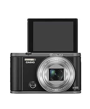 【中古】(非常に良い)CASIO デジタルカメラ EXILIM EX-ZR3100BK 自分撮りチルト液晶 スマホへ自動送信 ブラック