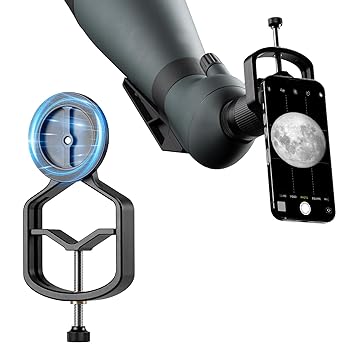 【中古】FANAUE ユニバーサル携帯電話 磁吸スマホ 双眼鏡 アダプター 26mmから52mm...